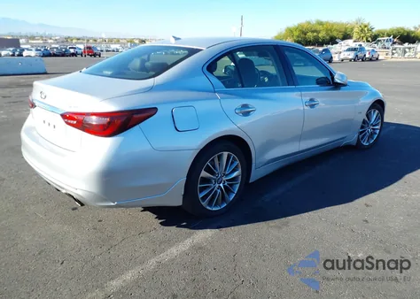 2018 Infiniti Q50 3.0T Luxe z USA, uszkodzony, nr VIN JN1EV7AR8JM442292